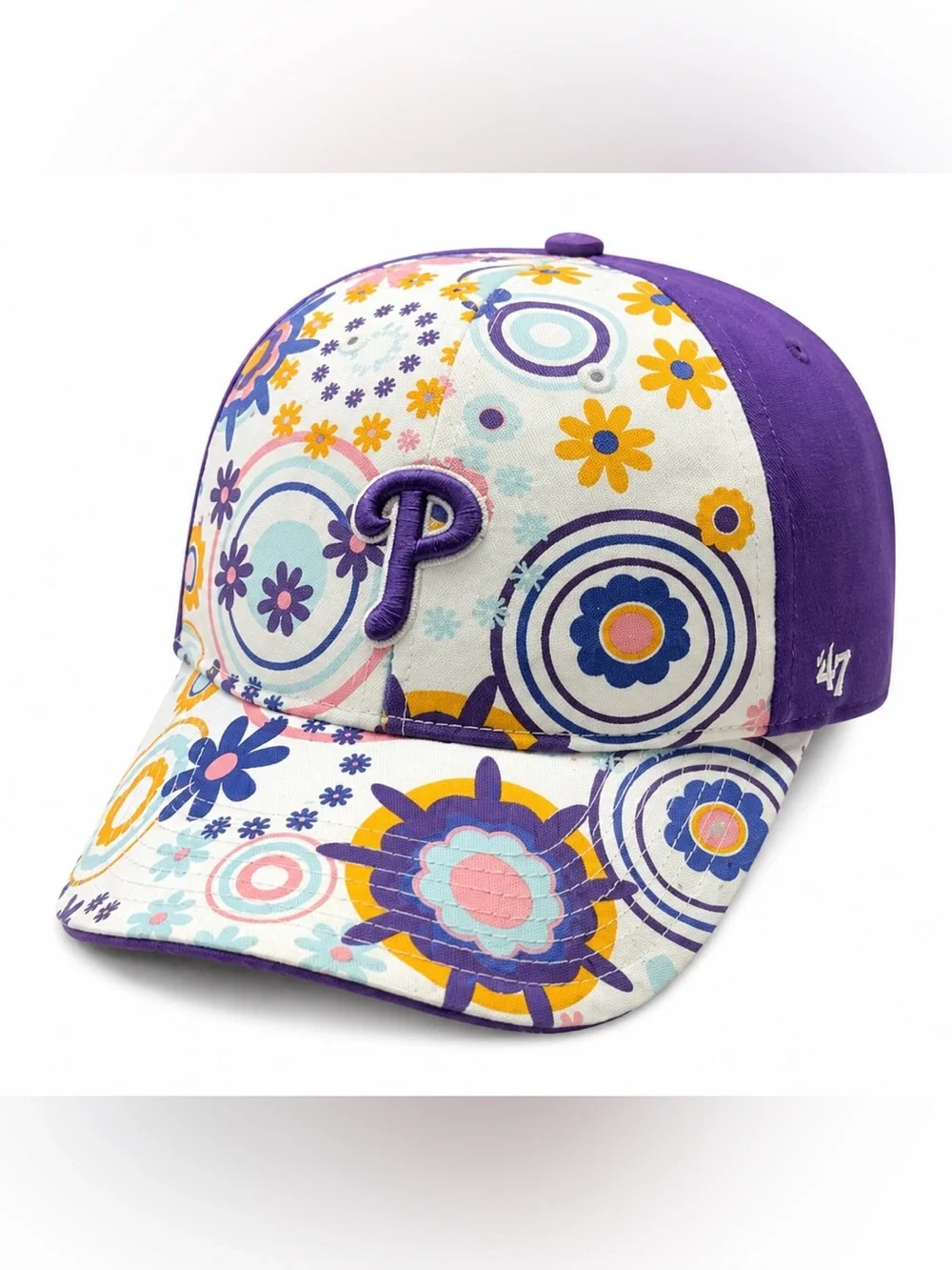 Philadelphia Phillies MLB Floral Girls Hat